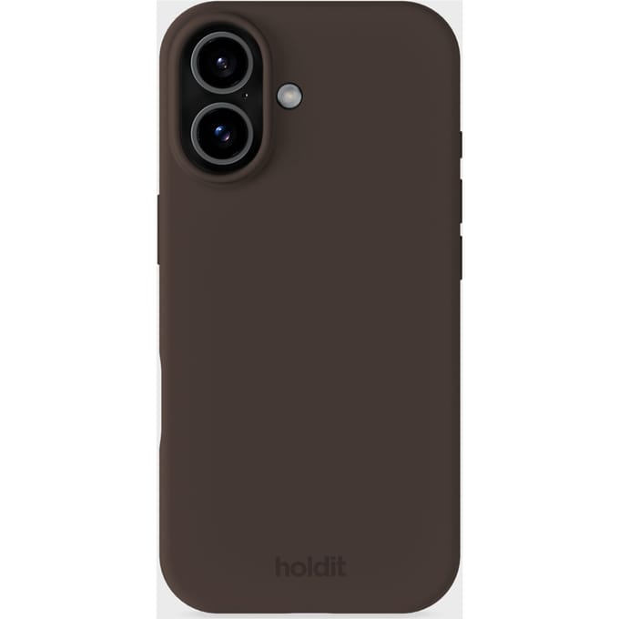 Phone Case Silicone Chocolate iPhone 17