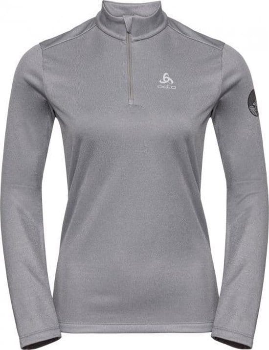 Odlo Midlayer 1/2 Zip Pillon Dames - Grey Melange - Maat S