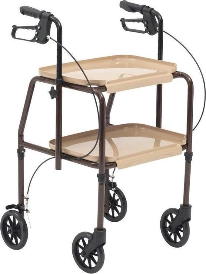 Binnenrollator Met Dienblad