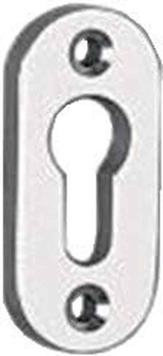 Sleutelrozet - Deurbeslag Schild - Deurbeveiliging - Voor Framedeuren - 7mm Schilddikte - Aluminium
