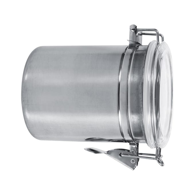 RVS Keuken Voedselcontainer Fles Suiker Thee Koffiebonen Bus (L) Medium 4.75L gray