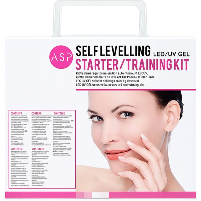 Manicure set Asp LED/UV Zelfnivellerende Gel Opleidingskit