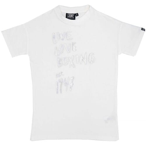 T-shirt Korte Mouw Leone 1947 Girl Maxy Sparkly