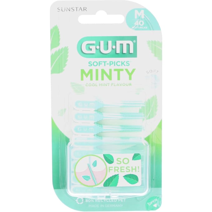 GUM Soft Picks Minty Medium 40 Tandenborstel