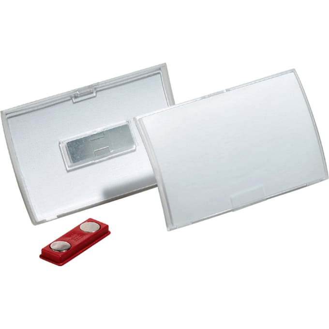 Badge Durable 8212 Click Fold met magneet 40x75mm