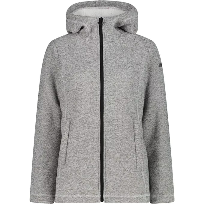 Dames fleece met capuchon CMP