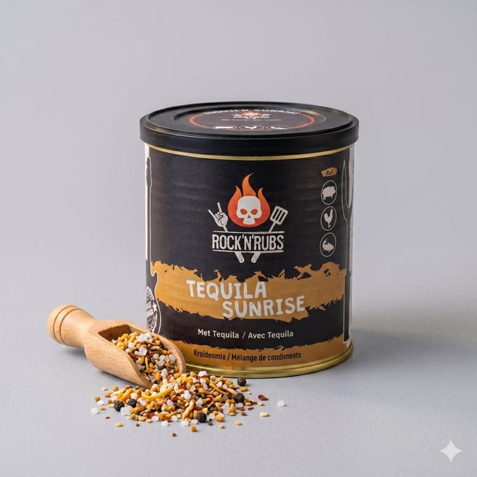 Rock 'n' Rubs - Tequila Sunrise - BBQ Rub - 130g - Met Tequila