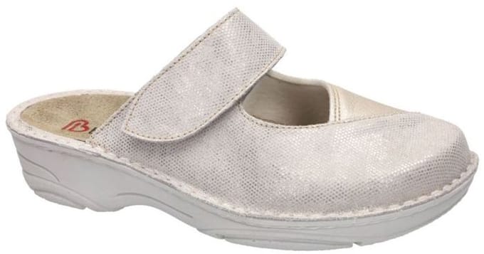 Berkemann -Dames - zilver - pantoffels - maat 41