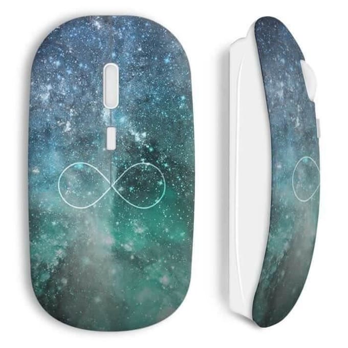 Souris Galaxy bleu Sans Fil