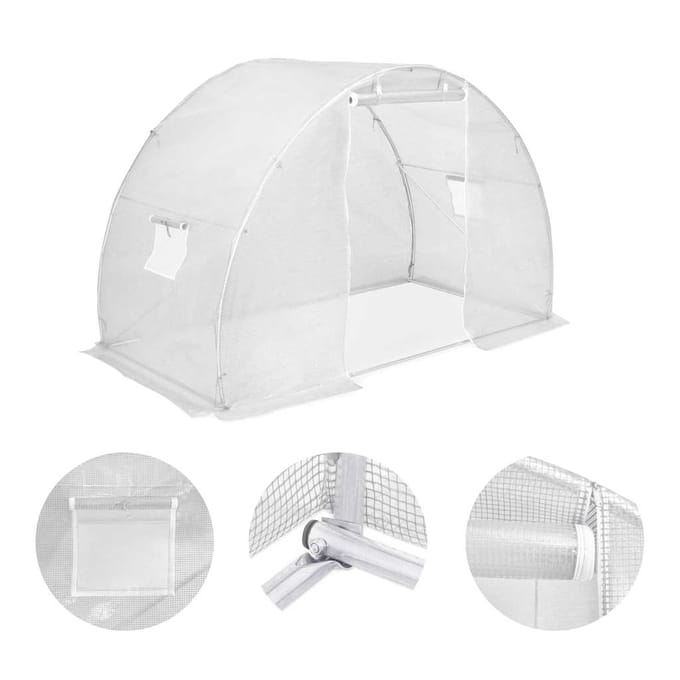 vidaXL - Kas - 4,5 - m² - 300x150x200 - cm