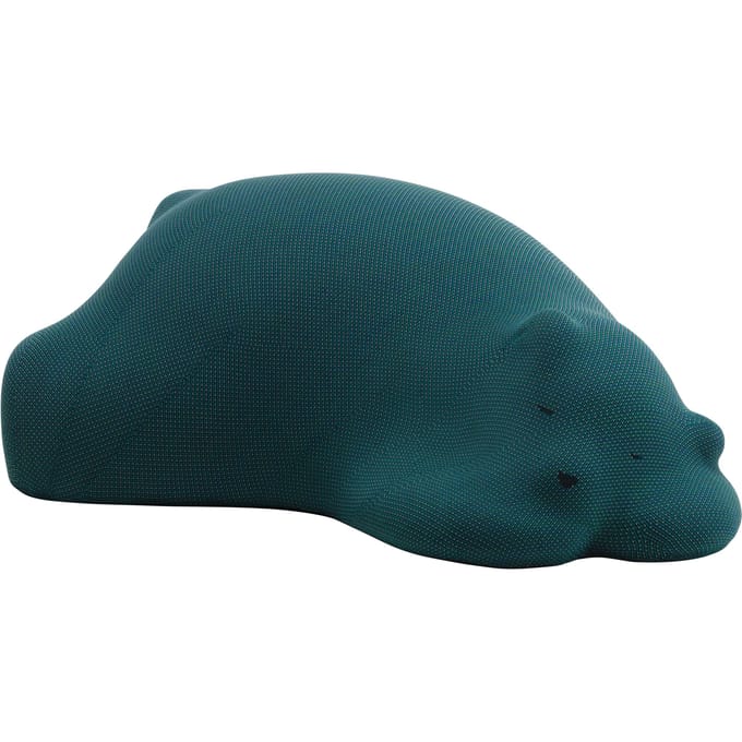 Vitra - Resting Bear voetensteun - turkoois - turquoise
