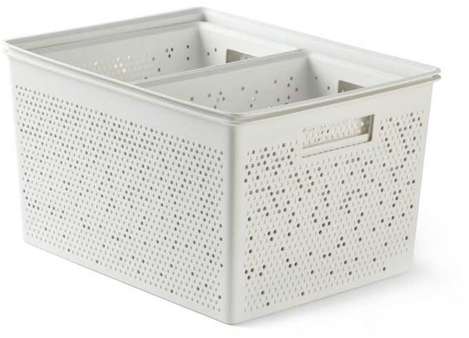 Tatay Bohol 2x4l + 12l + 20l Badkamer Organizer 4 Eenheden Beige