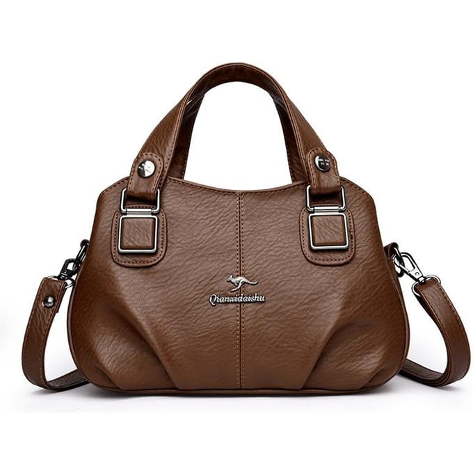 Dameshandtas Trendy Tas voor Moeder van Middelbare Leeftijd, Forenzen Multi-Compartiment Grote Capaciteit Schoudertas Crossbodytas gray