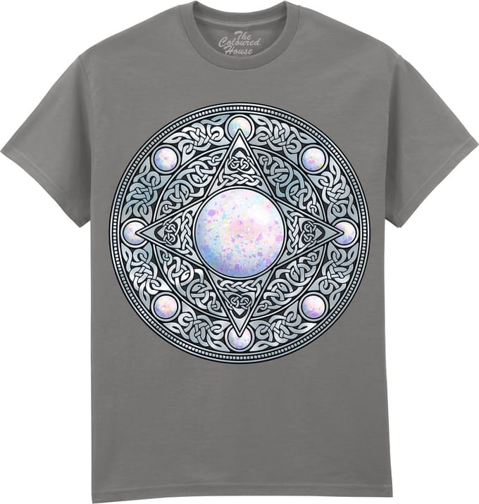 Zilver Schild Silver Shield Opal The Coloured House T-shirt M