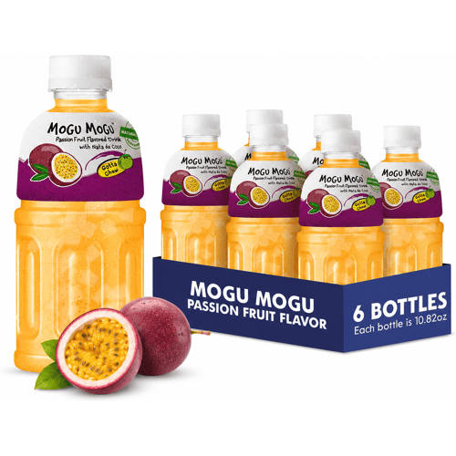 Mogu Mogu Drank Passievrucht 320 ml ×6 flessen