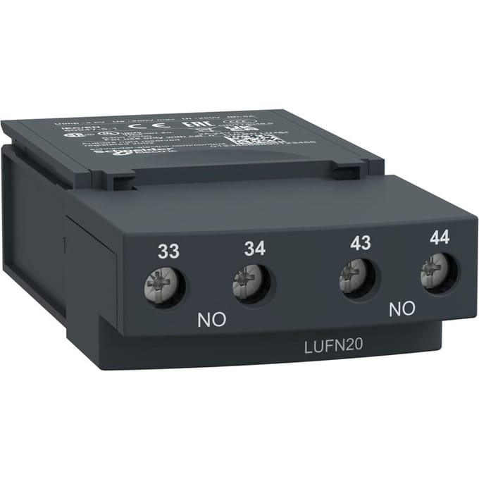 Schneider Electric LUFN20 Hulpschakelaar 2x NO Piece 1 stuk(s)