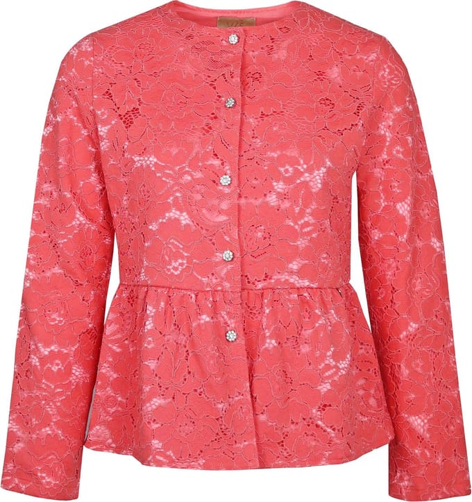 Verysimple - roze kanten jasje - maat IT42 (36)