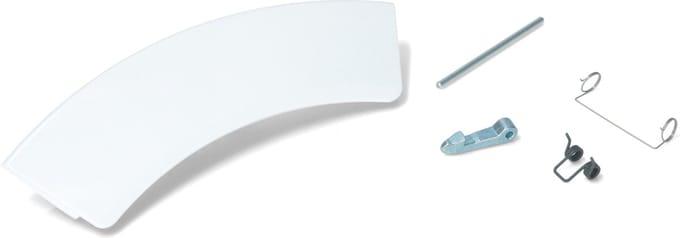 Deurgreep set - geschikt voor Aeg - handgreep wit deurgreepset compleet voor wasmachine - 4055128930