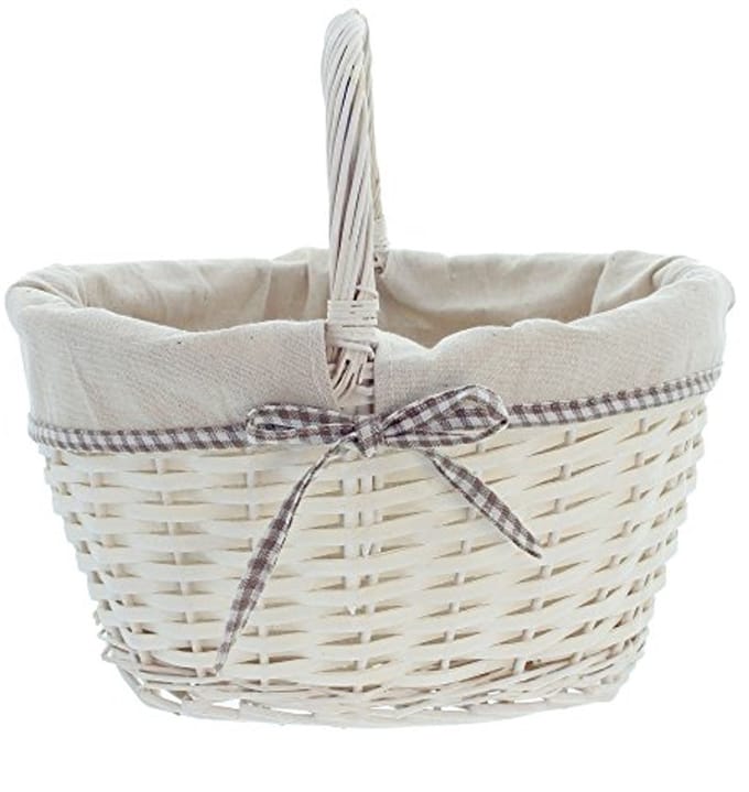 Strijkmand Liefdeshart - Romantische Stijl - 36 x 27 x 20 cm