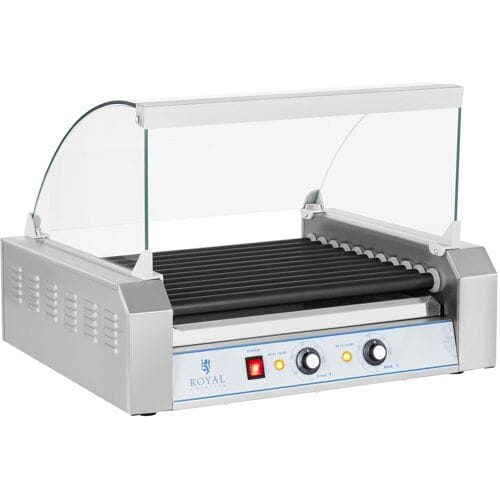 Royal Catering Hotdog Grill - 11 rollers - Teflon 10010472
