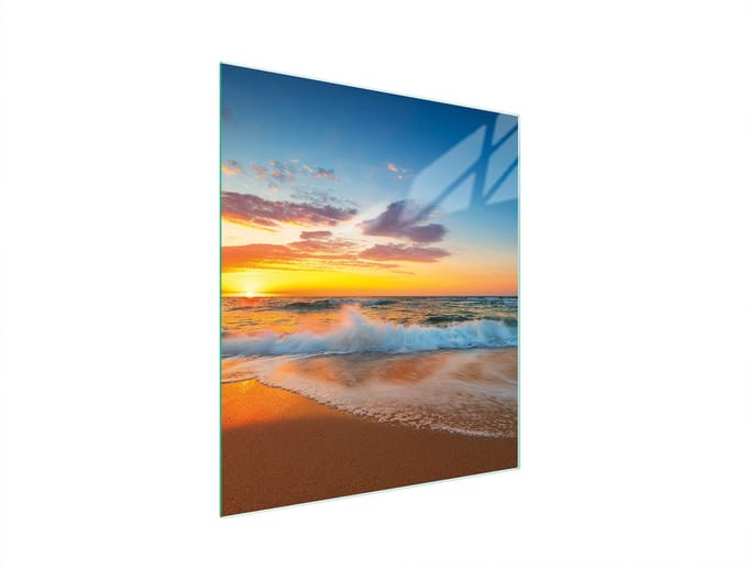 TMK ArtDeko - Snijplank - Glas - 45x52 cm - Zeemotief