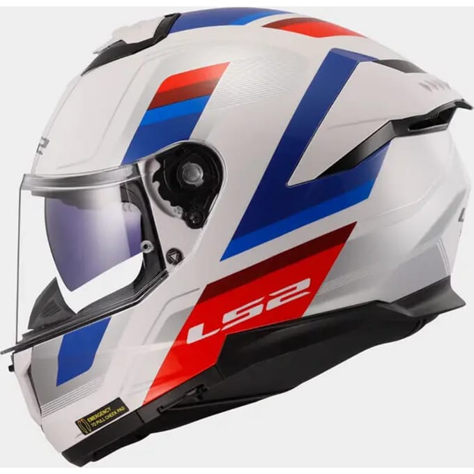 Volle motorhelm LS2 FF808 Stream II Vintage