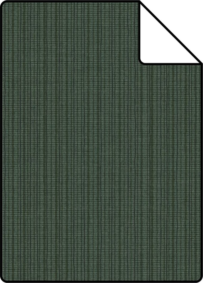 Proefstaal Origin Wallcoverings behang geweven structuur donkergroen - 26,5 x 21 cm - 347626-S