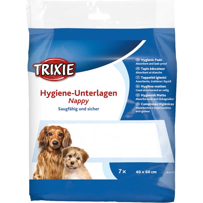 - L 40 x B 60 cm, 21 stuks - Trixie Nappy Puppy Pads