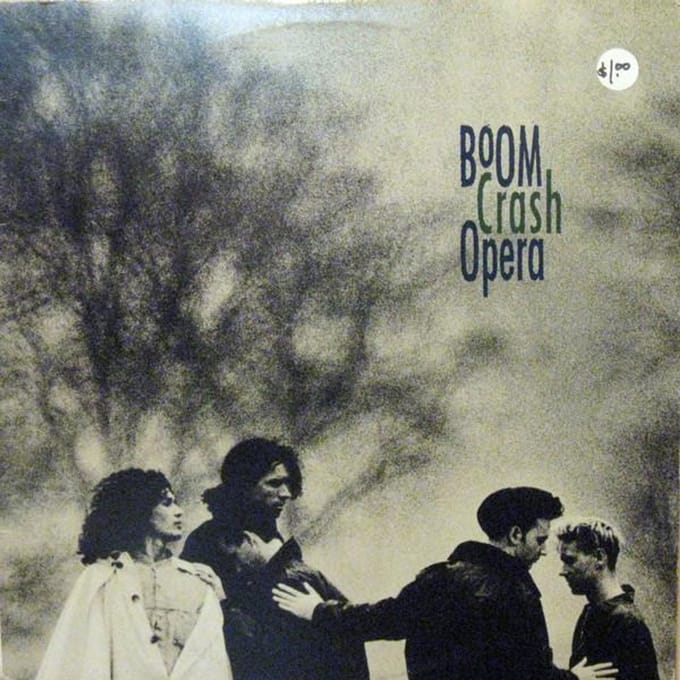 LP Plaat BOOM CRASH OPERA Boom Crash Opera 9256361 WARNER BROS. R 1987 Canada Rots Gebruikt gray
