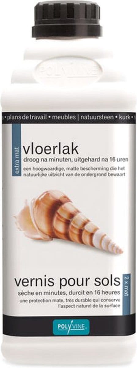 Polyvine Vloervernis 2x mat 1 liter