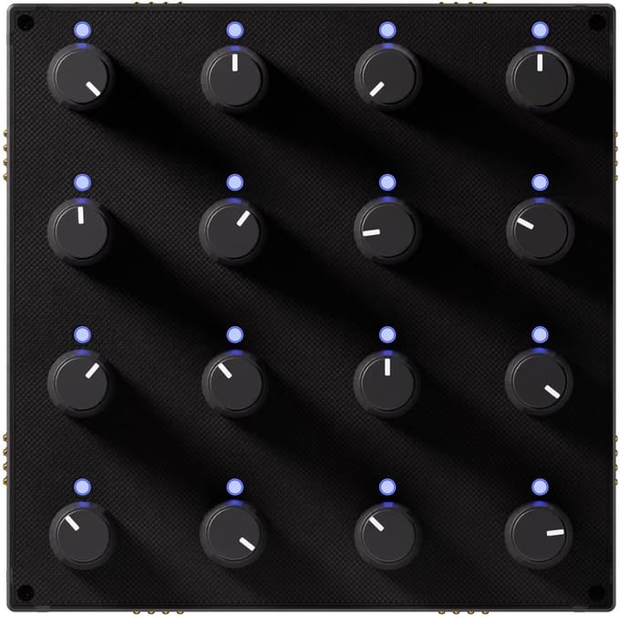 Intech Studio PO16 Linear Grid Series 3 - DAW controller
