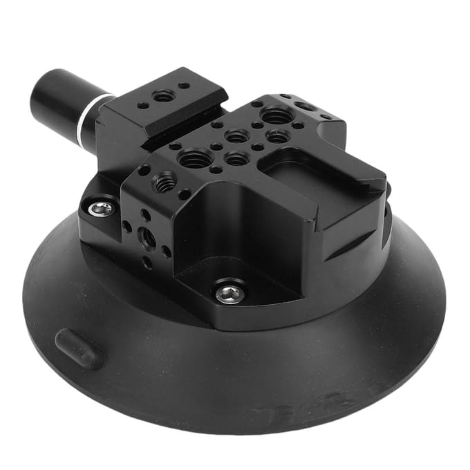 4.6in Handpomp Vacuüm Zuignap Professionele Camera Auto Zuignap Bekerhouder met 14in 38in black