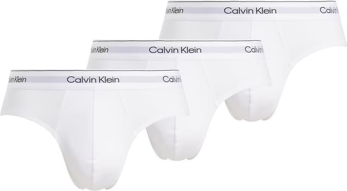 Calvin Klein Modern Cotton Hipster briefs (3-pack) - heren slips - wit