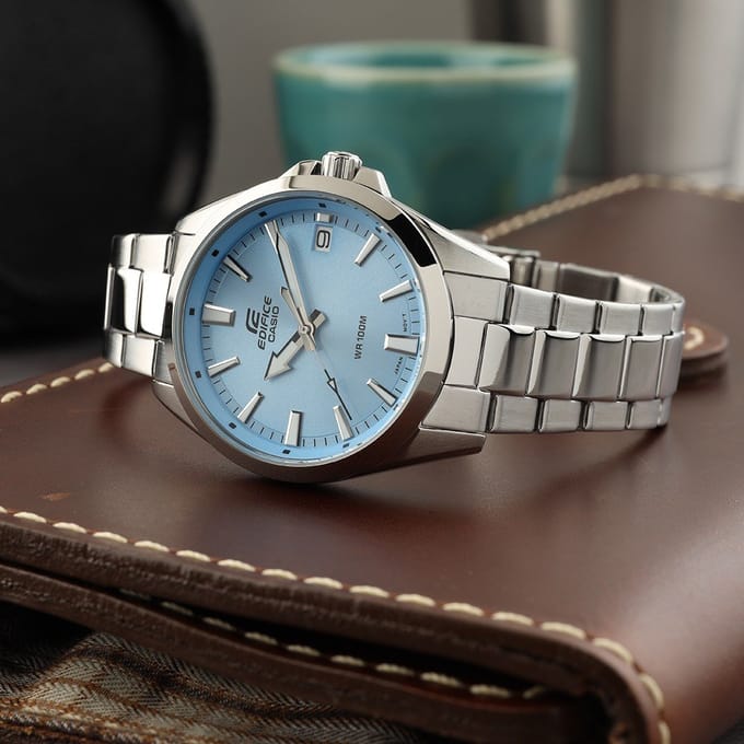 Casio Edifice EFV-100D-2BVUEF Horloge - Staal - Zilverkleurig - Ø 40 mm