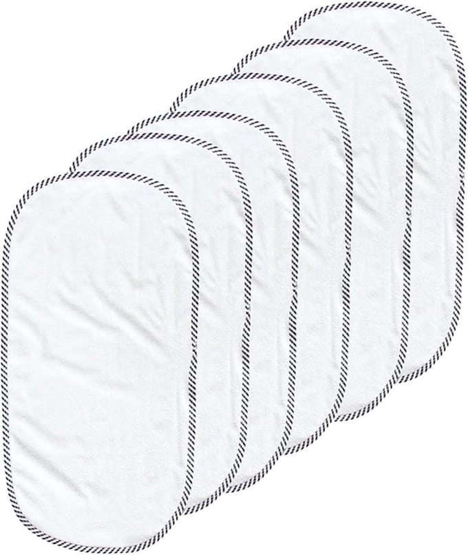 Dailygoods - Bamboo Rayon Waterdichte Verschoonmatten - Herbruikbare Set van 6
