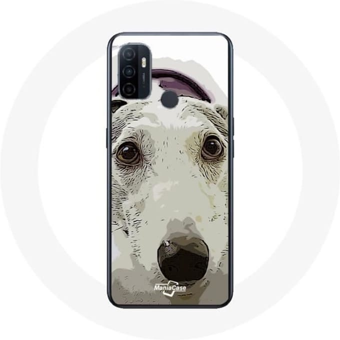 Oppo A53 Case Greyhound Hondenras