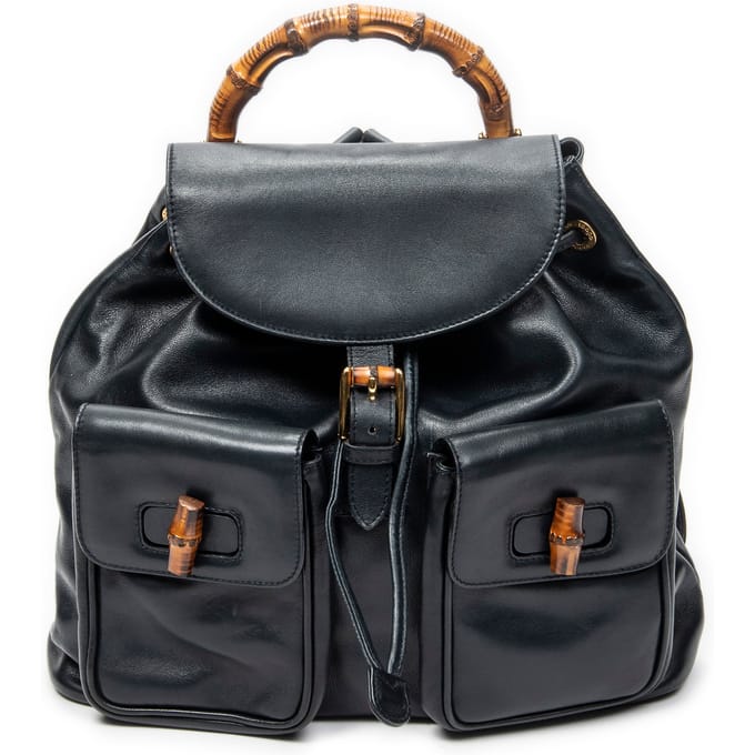 Large Bamboo Backpack   rugzak
