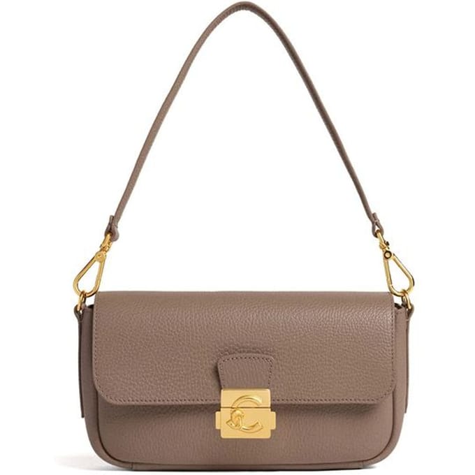 Coccinelle Schoudertas Warm Taupe