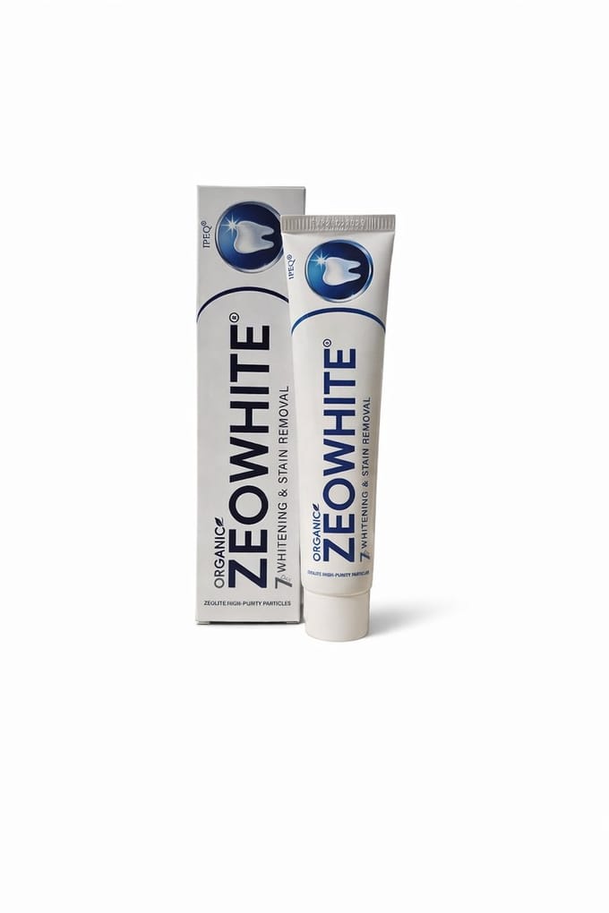 Zeowhite - Fluoridevrij Tandpasta - 100ml - 6 Pack - Zeoliet - Tea Tree Extract - Jasmijn Extract