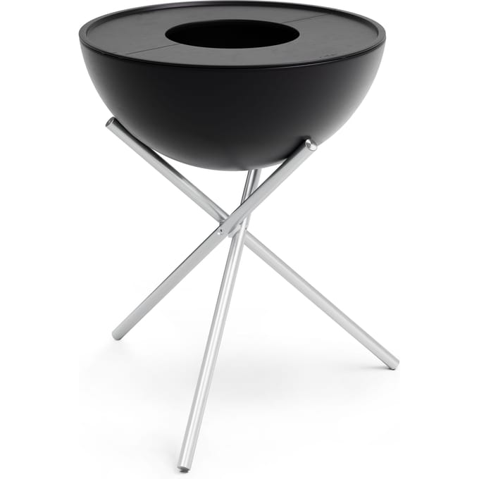 Höfats - BOWL 57 Plancha Grillset hoog - zwart