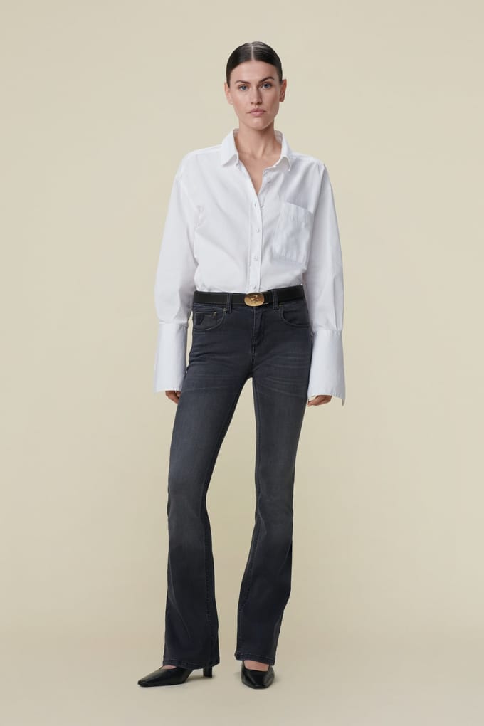 Lois Melrose Black Stone Maat: W32L32 | Flared Jeans Outlet | Dames | Zwart