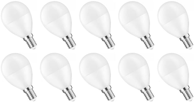 Spectrum Smart LED Lamp E14 4.9W - 230V - 520 Lumen - 2700-6000K - Bluetooth Compatibel - 10 stuks