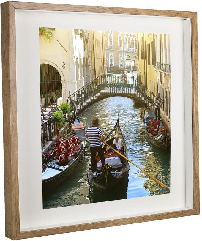 BD Art - Fotolijst 3D Box - Hout - 50x50 cm - Diep