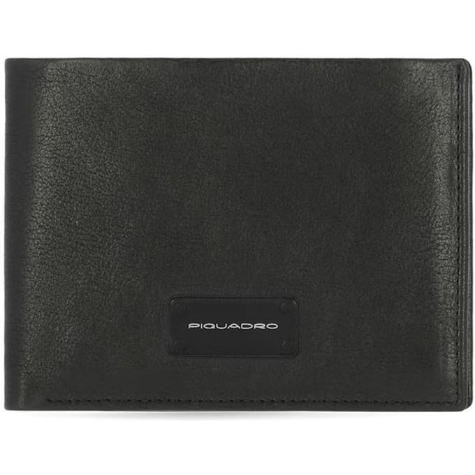 Portemonnees Man Piquadro pu5760apr-n Zwart