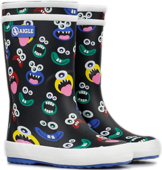 Aigle Lolly Pop-thema | Monsters - Regenlaarzen - Maat 25 - Multi