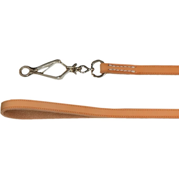 Leren hondenriem van mollèterie Akah 10 mm