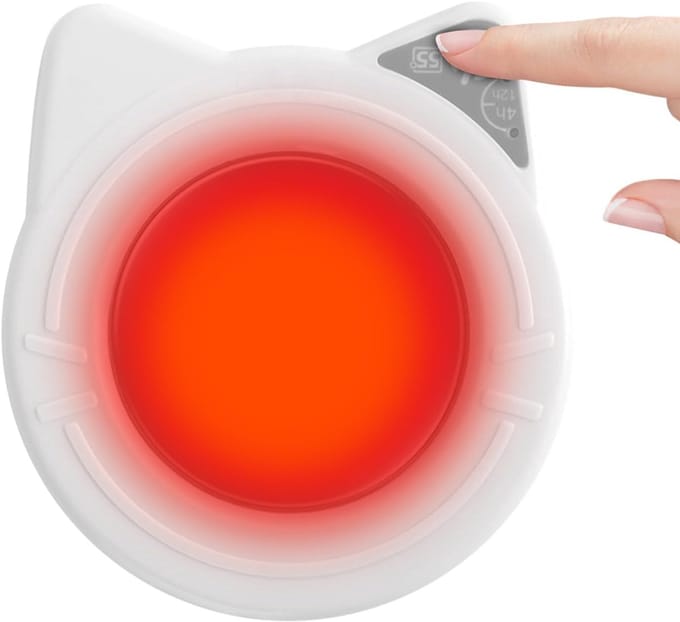 Mok Warmer - Drank Verwarming - Dranken Warm Houden - Constante Temperatuur - 55 Graden Celsius - Wit