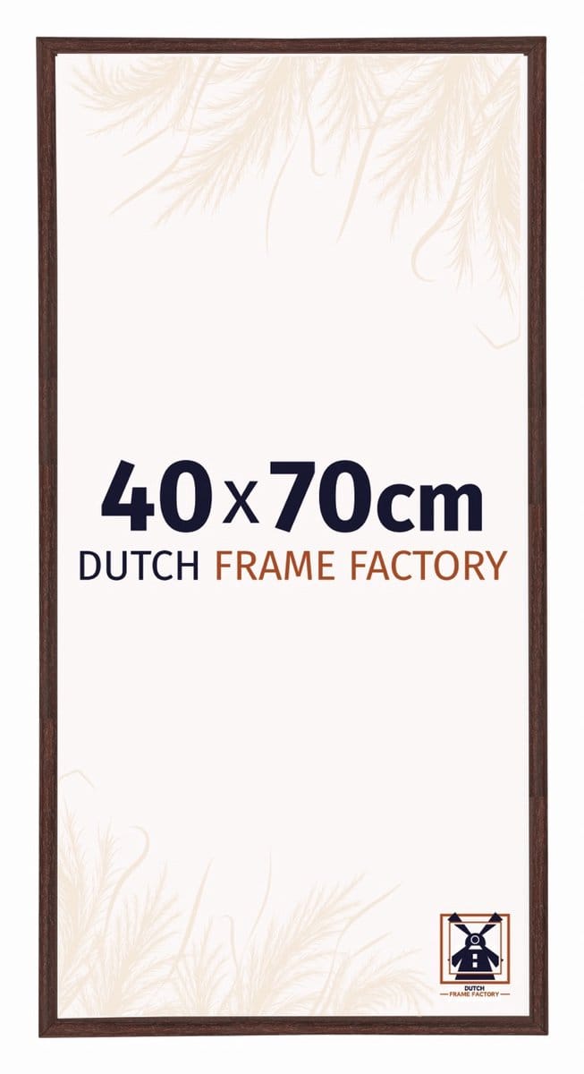 Fotolijst 40x70 cm - Kunststof - Bruin - Angers