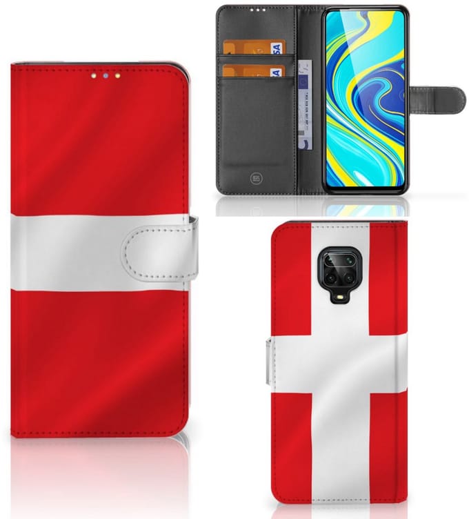 Boekhoesje voor Xiaomi Redmi Note 9 Pro | Note 9S Bookstyle Case Denemarken