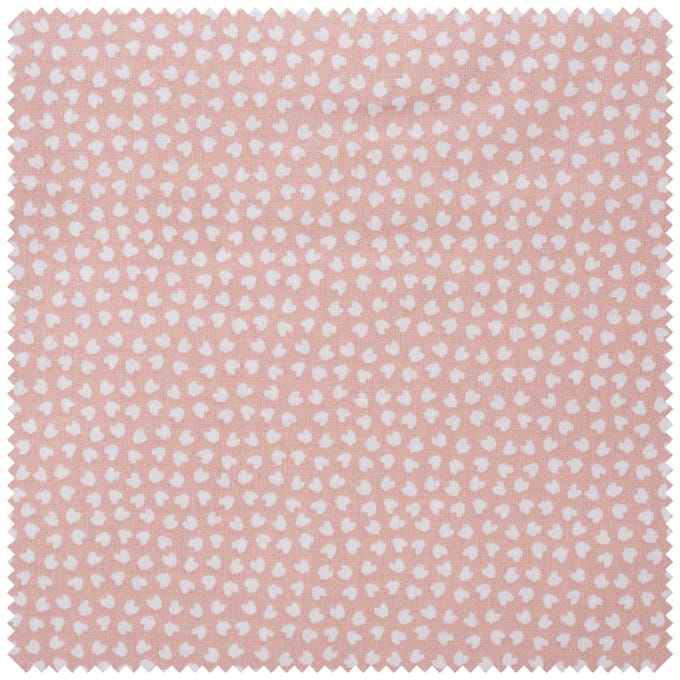 Katoenen stof "Lipelo" - Light Roze